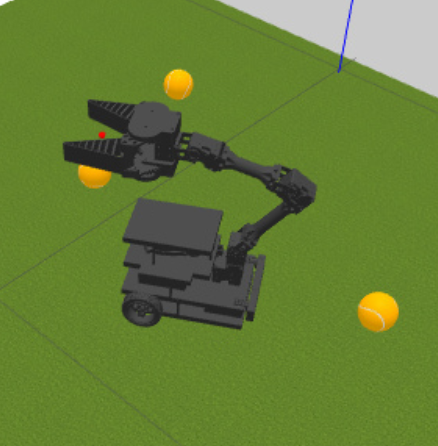 Turtlebot performing autonomous pick-and-place
